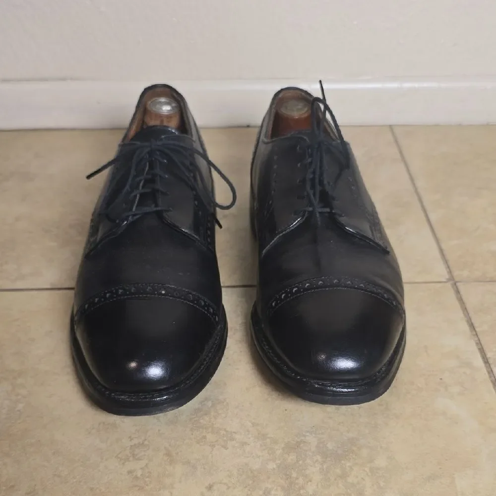 Allen Edmonds Classic Black Brogue Oxfords